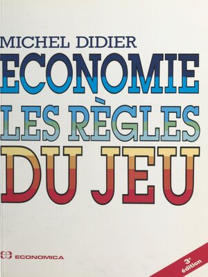 cover image of Économie